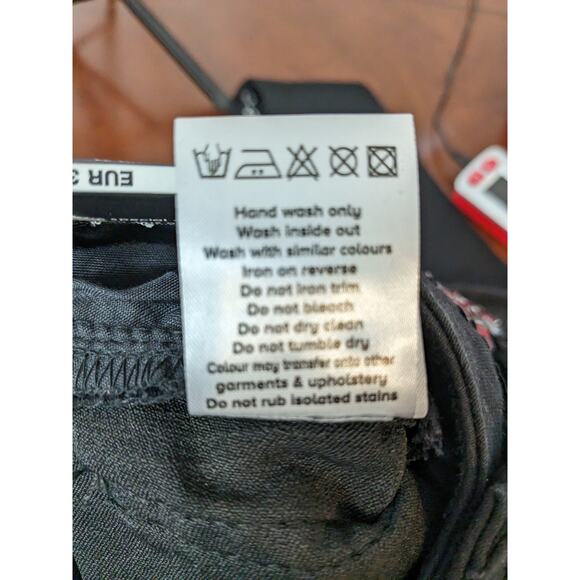 Parisian Sequin Jeans Womens 2 Black Silver Skinny Concert Mid Rise Embellished - Picture 7 of 13